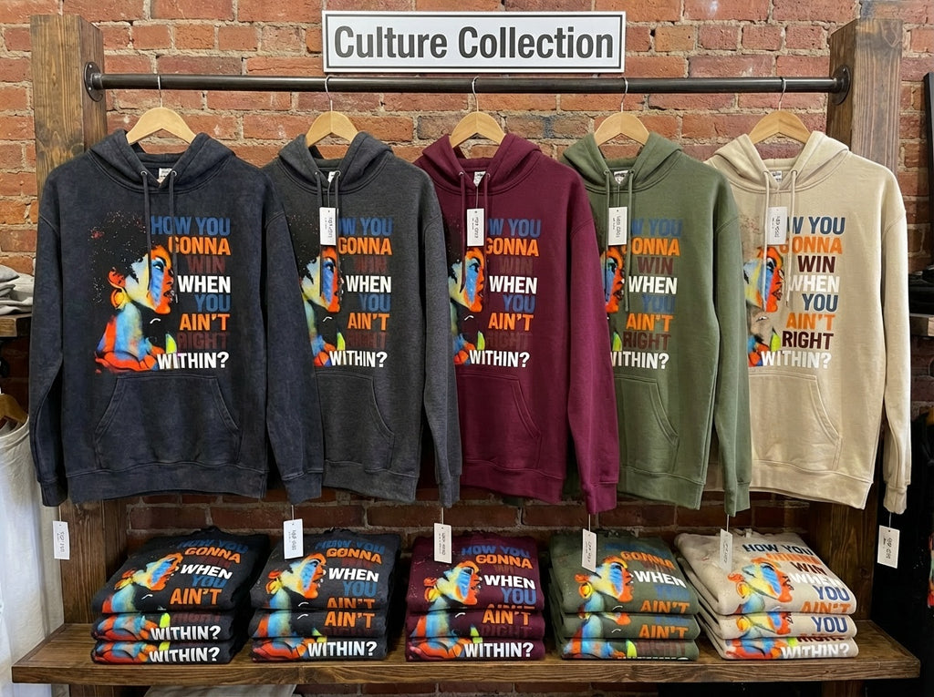 How You Gonna Win Hoodie – Charcoal Grey