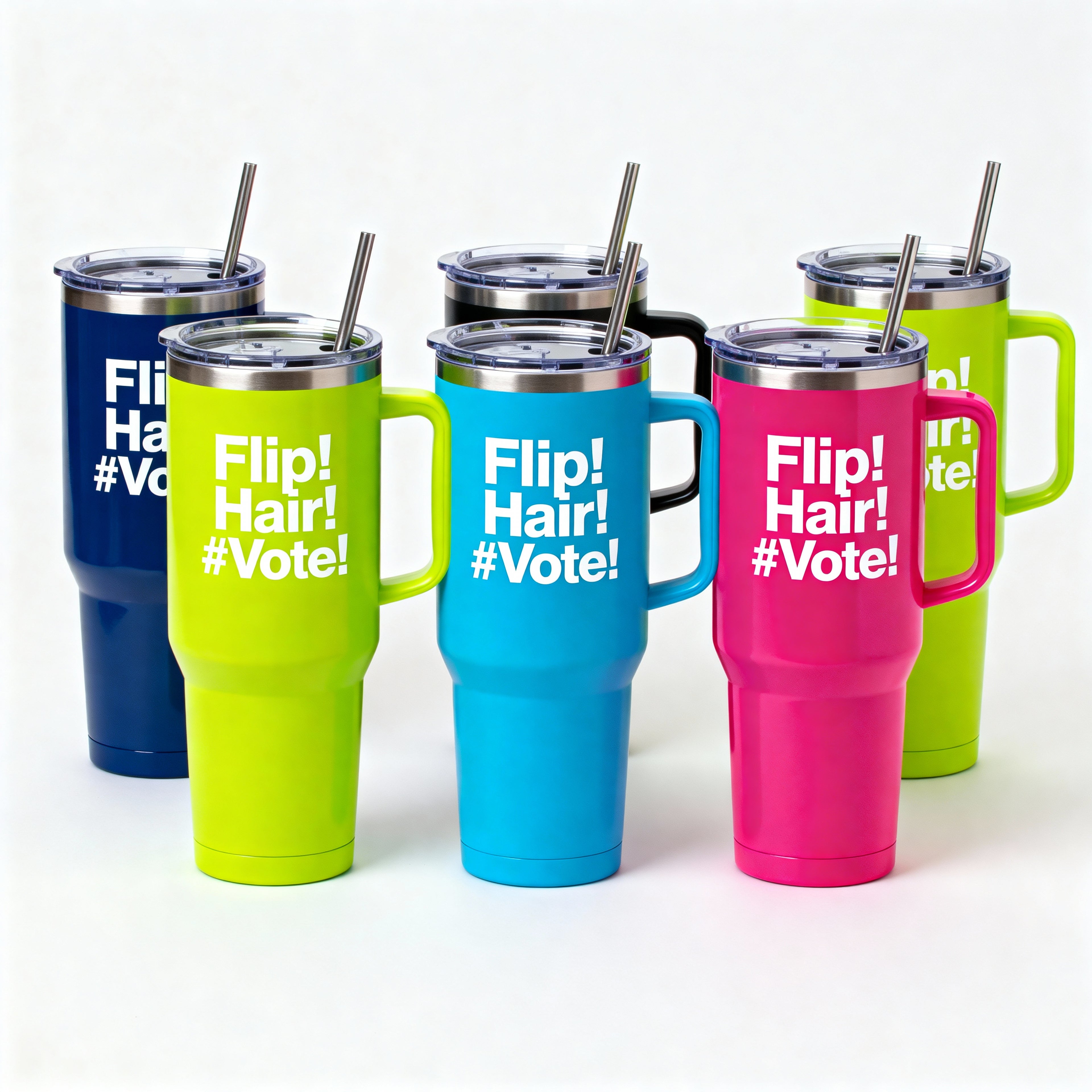 Flip! Hair! #Vote! Insulated Tumbler