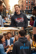 “I’m an American and I #Vote” Hoodie
