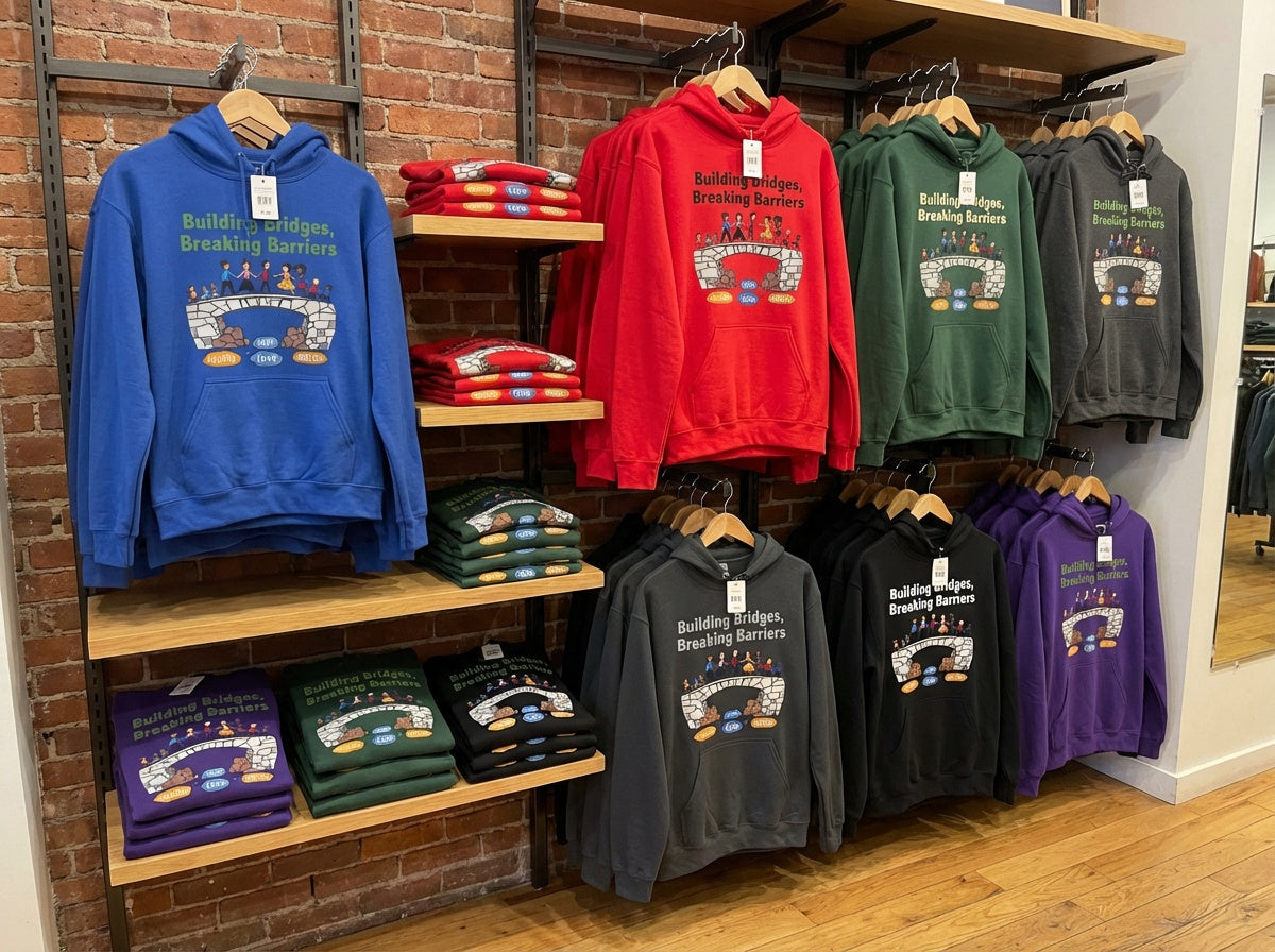 Building Bridges, Breaking Barriers Hoodie