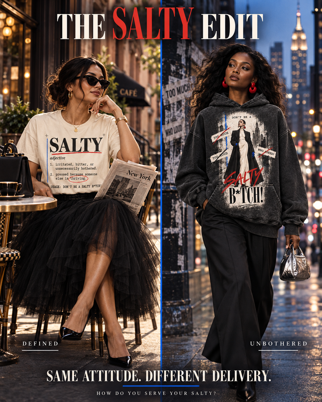 DON’T BE A SALTY B*TCH Hoodie