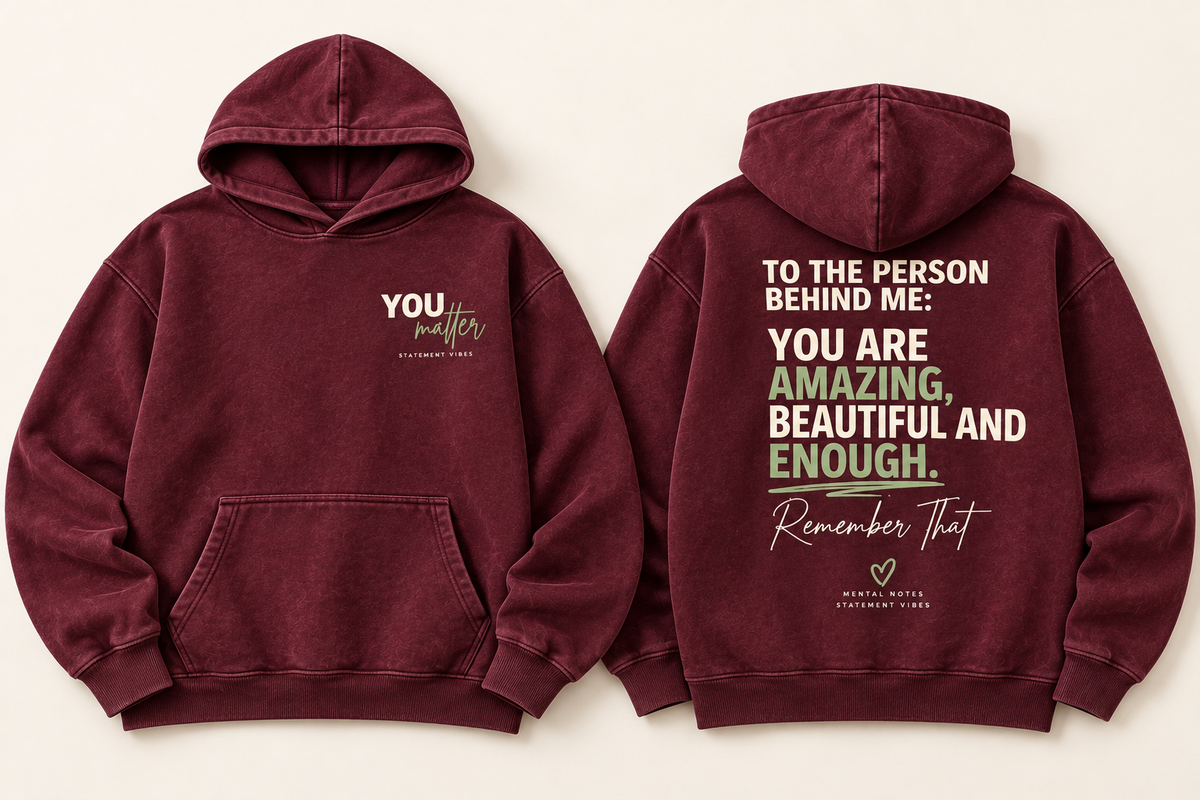 YOU Matter™ Affirmation Hoodie